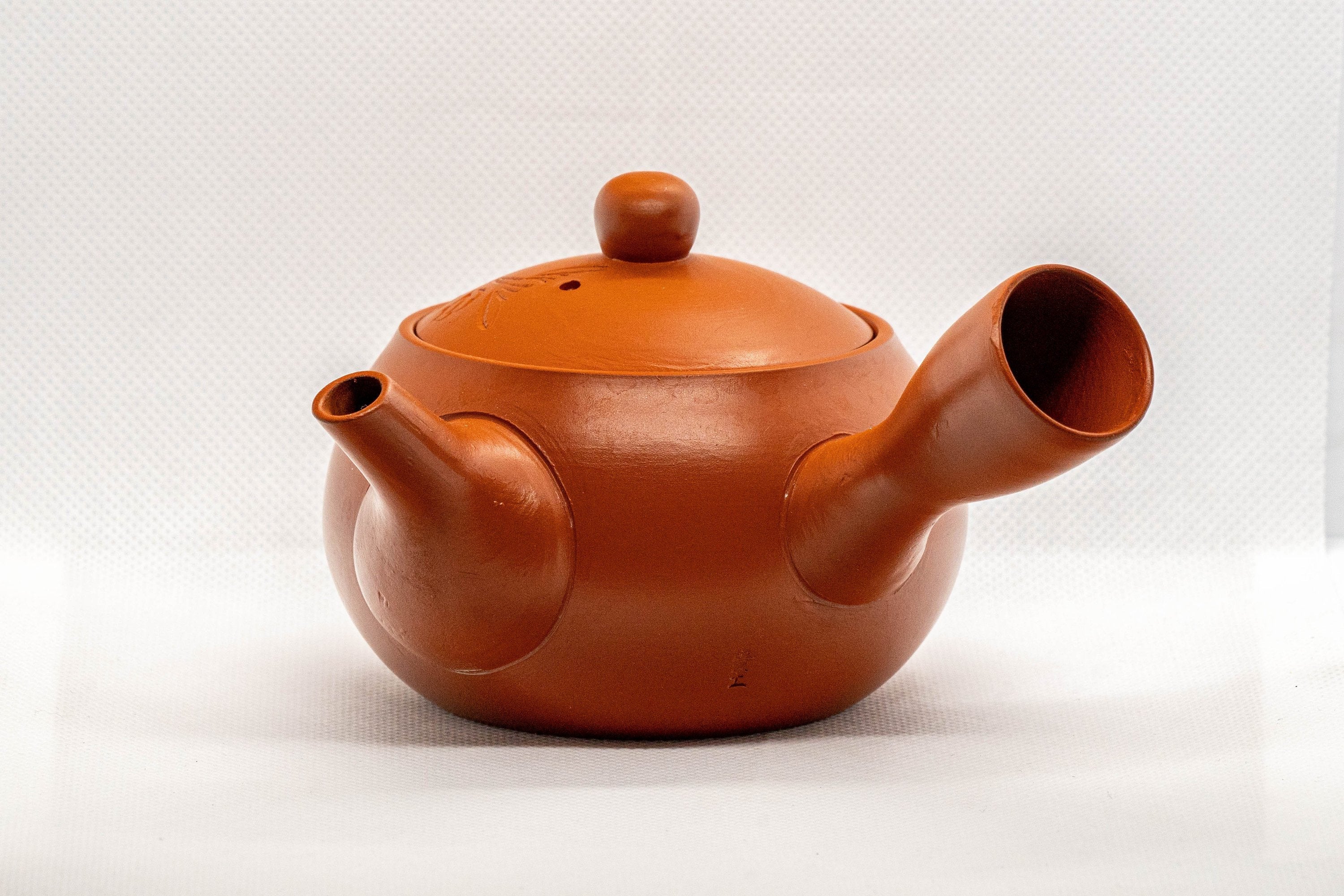 Japanese Kyusu - Maru-gata Tokoname-yaki Debeso Teapot - 260ml