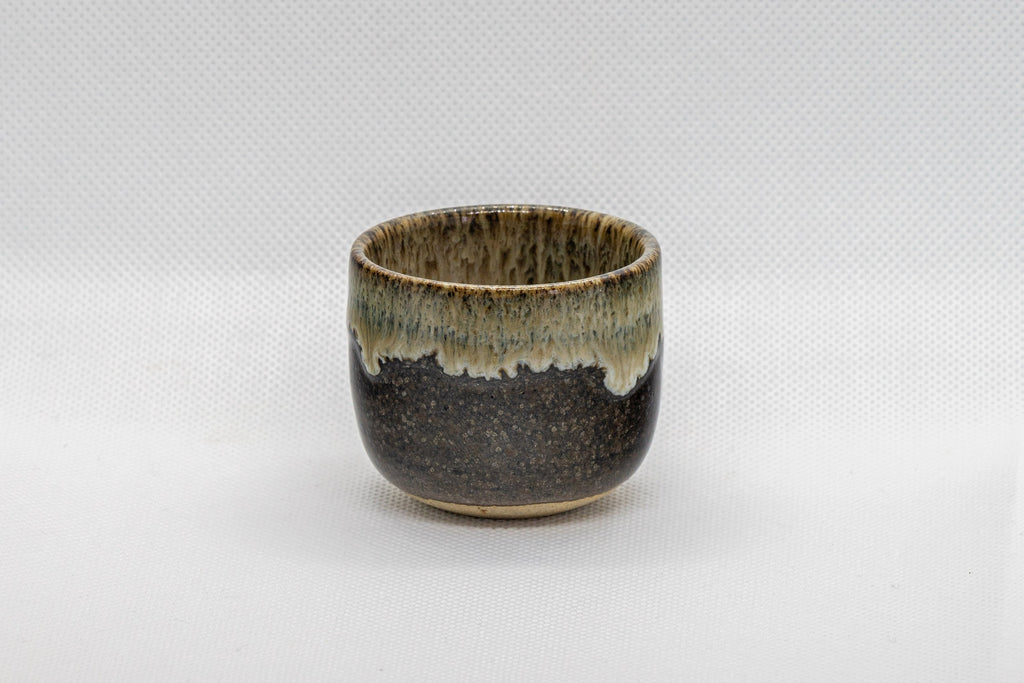 Japanese Teacup - Drip Glazed Guinomi Ochoko - 50ml