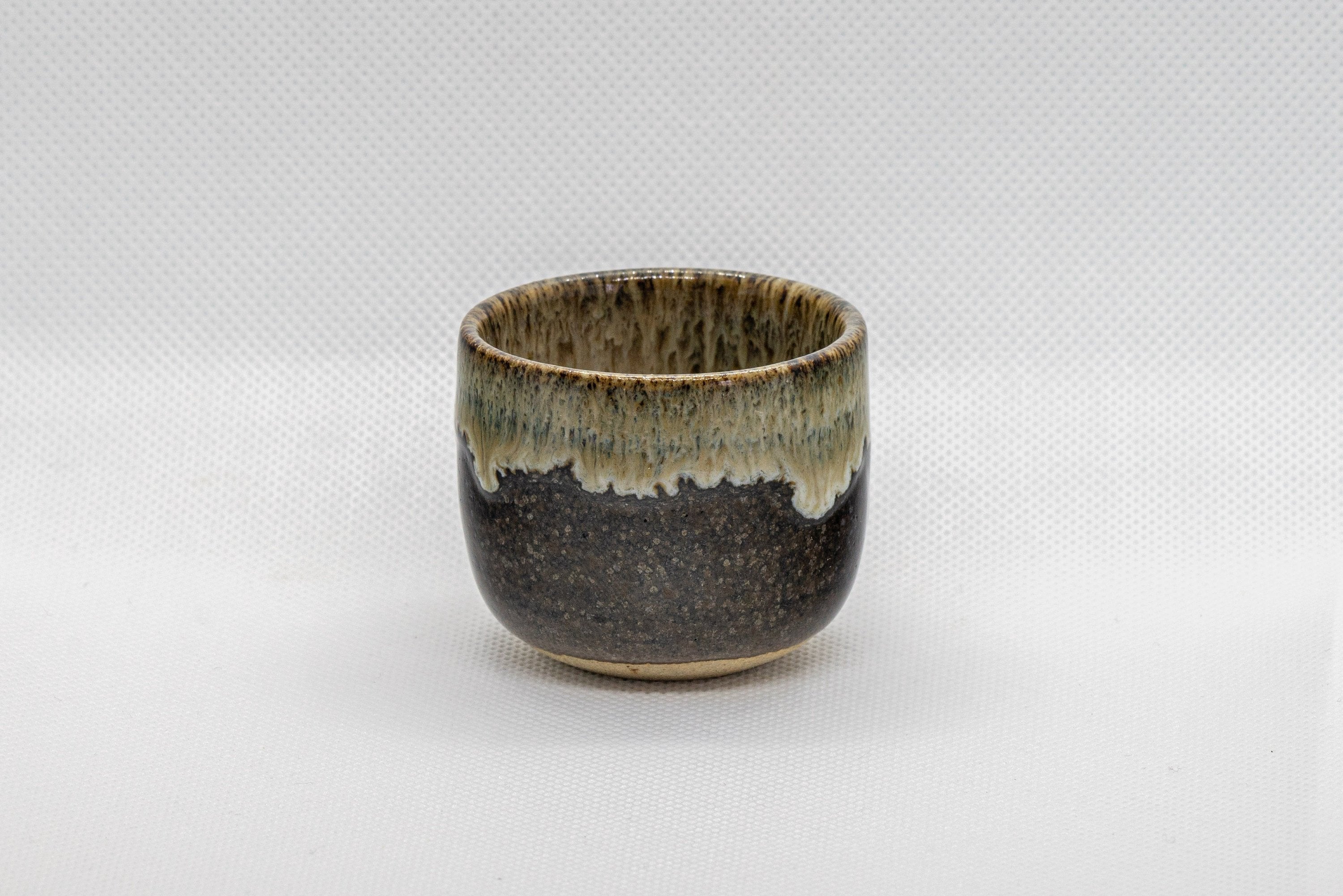 Japanese Teacup - Drip Glazed Guinomi Ochoko - 50ml