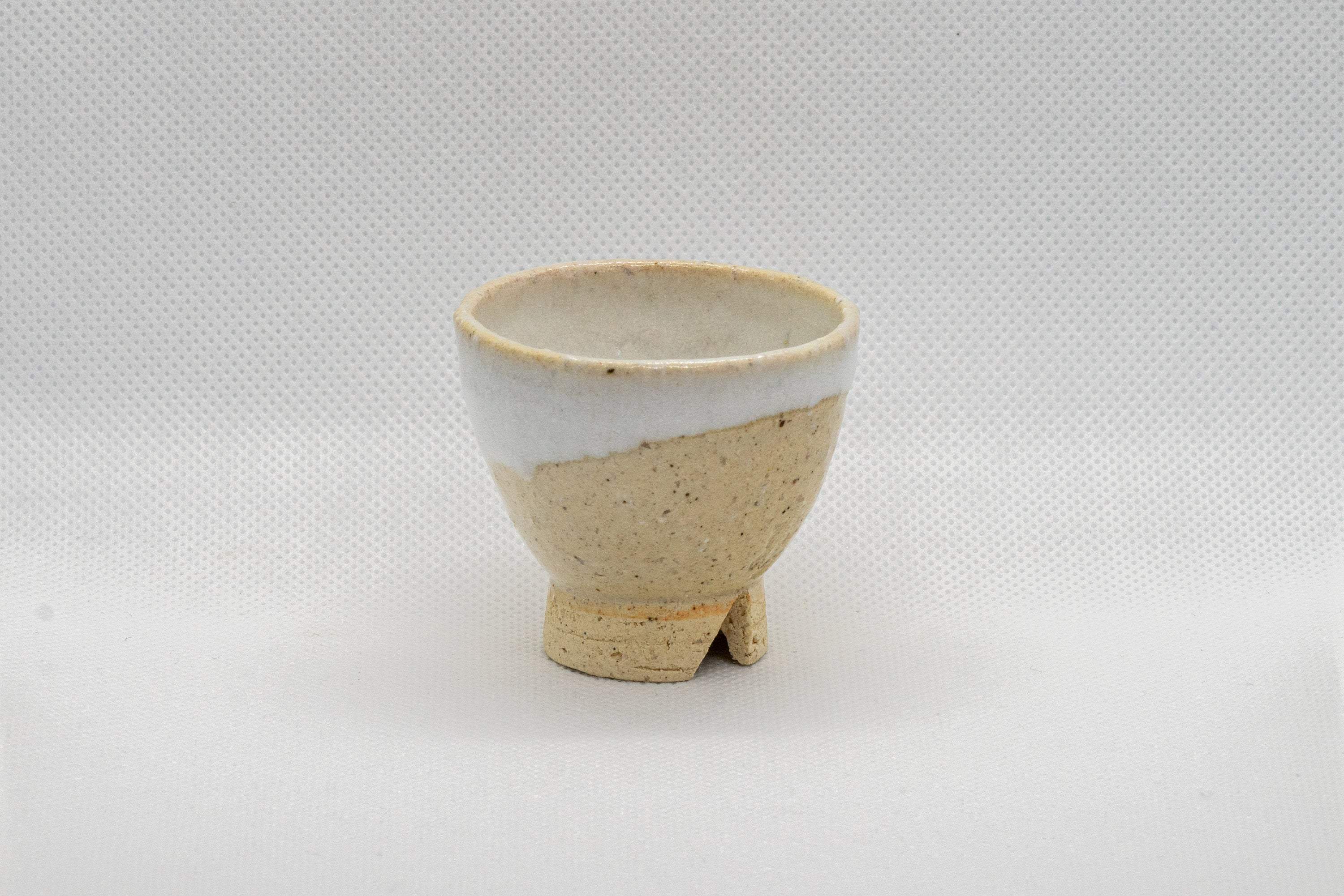 Japanese Teacup - Sugi-nari Hagi-yaki Gyokurowan - 35ml