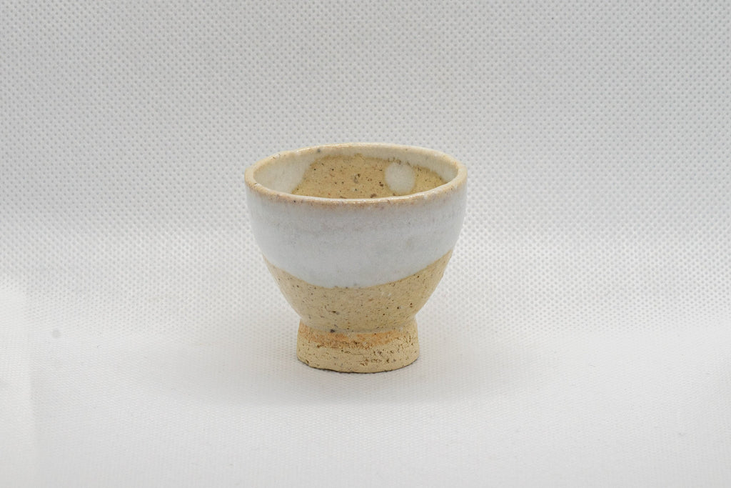 Japanese Teacup - Sugi-nari Hagi-yaki Gyokurowan - 35ml