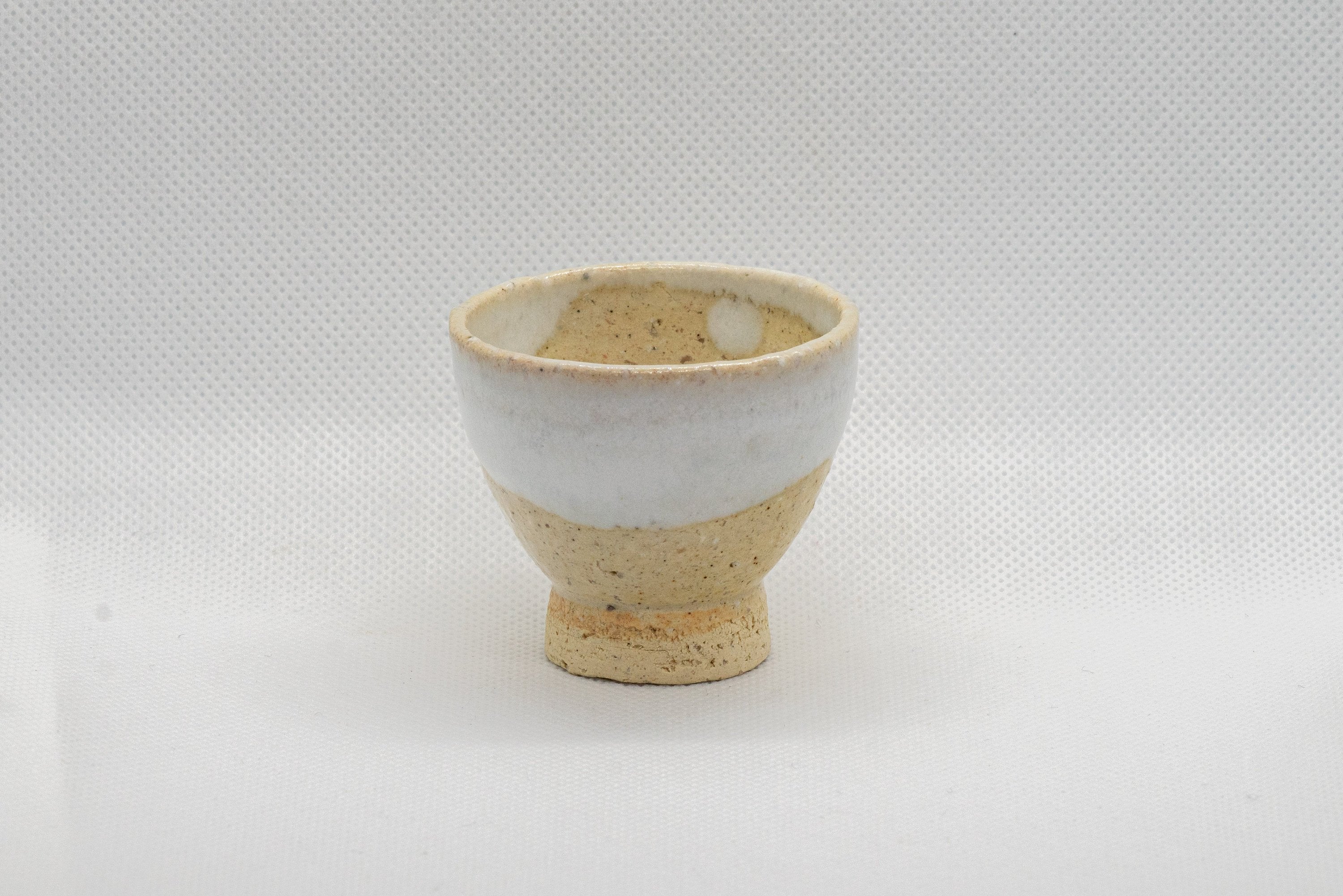 Japanese Teacup - Sugi-nari Hagi-yaki Gyokurowan - 35ml