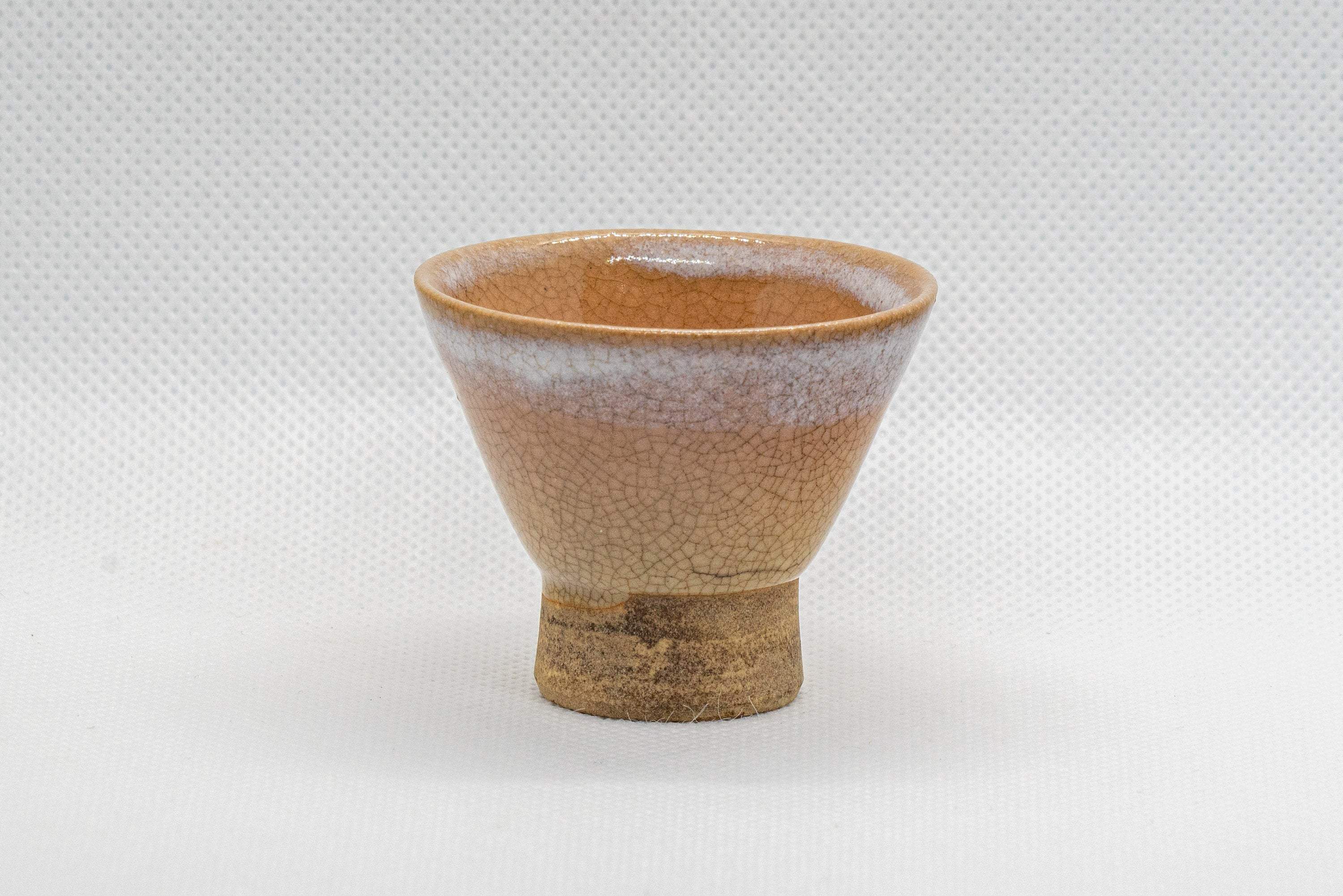 Japanese Teacup - Asagao-gata Hagi-yaki Gyokurowan - 25ml