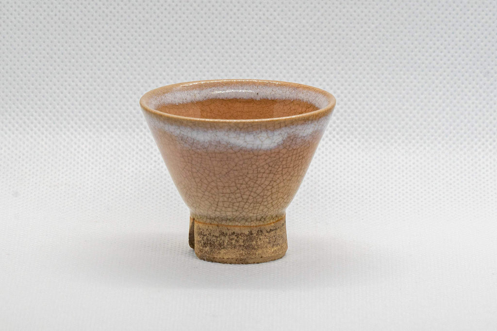 Japanese Teacup - Asagao-gata Hagi-yaki Gyokurowan - 25ml