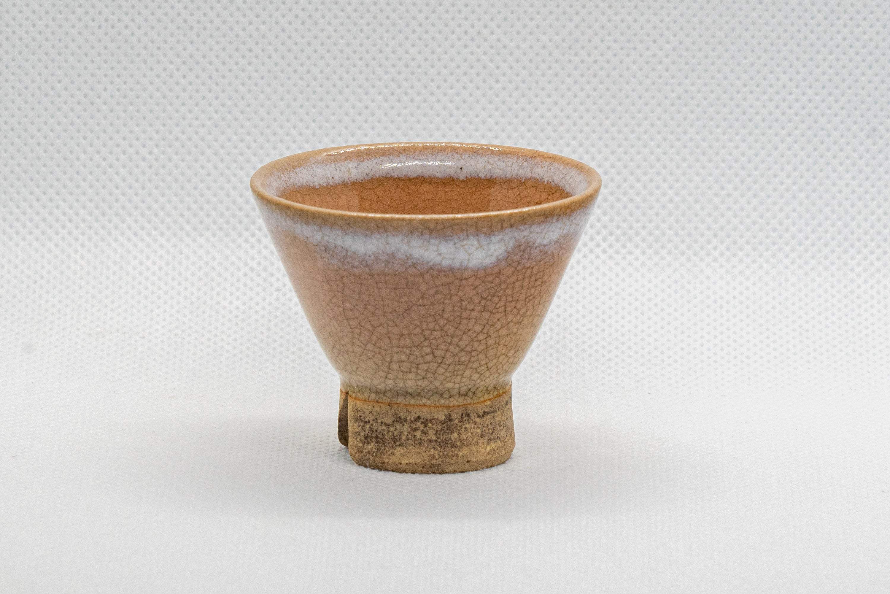 Japanese Teacup - Asagao-gata Hagi-yaki Gyokurowan - 25ml