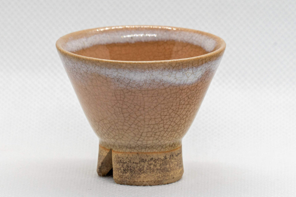 Japanese Teacup - Asagao-gata Hagi-yaki Gyokurowan - 25ml