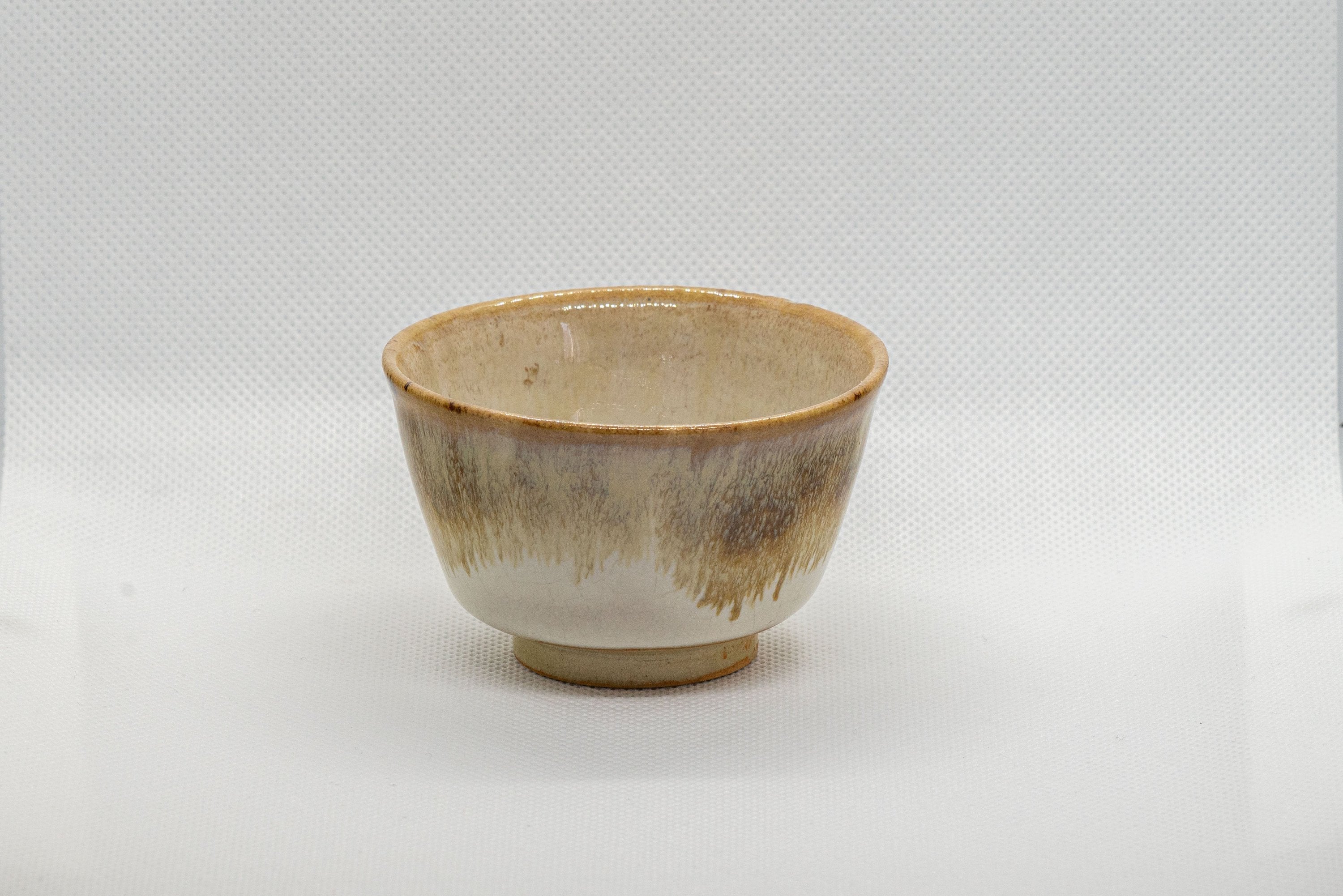 Japanese Teacups - Set of 4 Hare's Fur Glazed Senchawan - 85ml