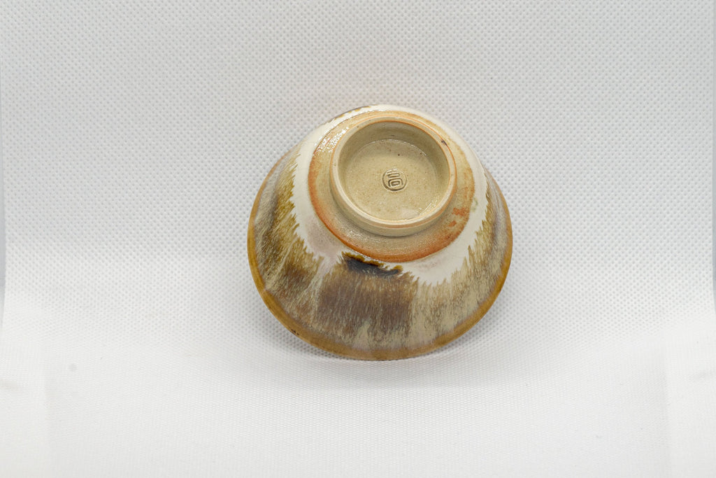 Japanese Teacups - Set of 4 Hare's Fur Glazed Senchawan - 85ml