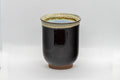 Japanese Teacup - Hare's Fur Glazed Tsutsu-gata Yunomi - 160ml