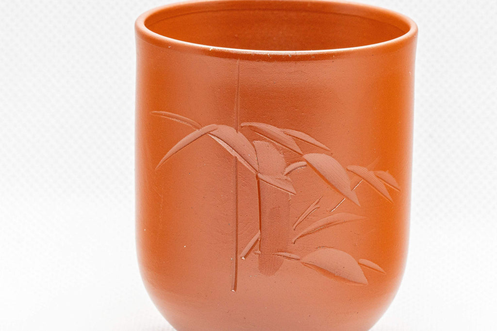 Japanese Teacup - Bamboo Tsutsu-gata Tokoname-yaki Yunomi - 105ml