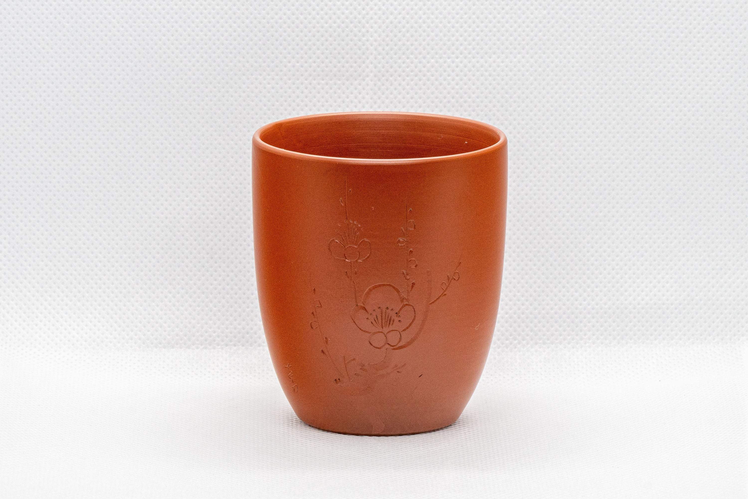 Japanese Teacup - Floral Tokoname-yaki Yunomi - 120ml