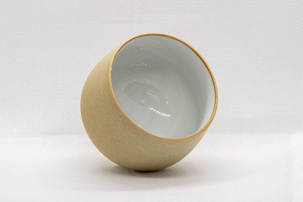 Japanese Teacups - Set of 3 Stoneware Yunomi - 140ml