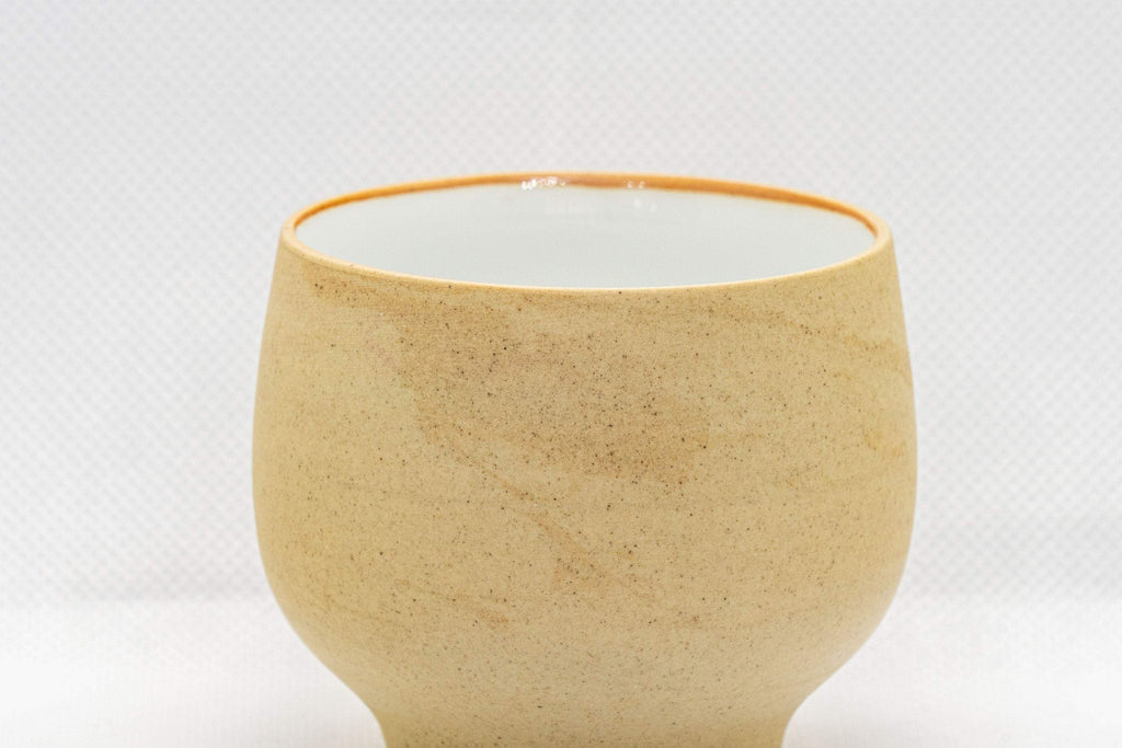 Japanese Teacups - Set of 3 Stoneware Yunomi - 140ml
