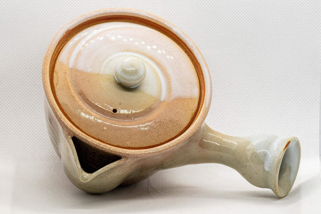 Japanese Kyusu - Hagi-yaki Do-ake Teapot - 300ml