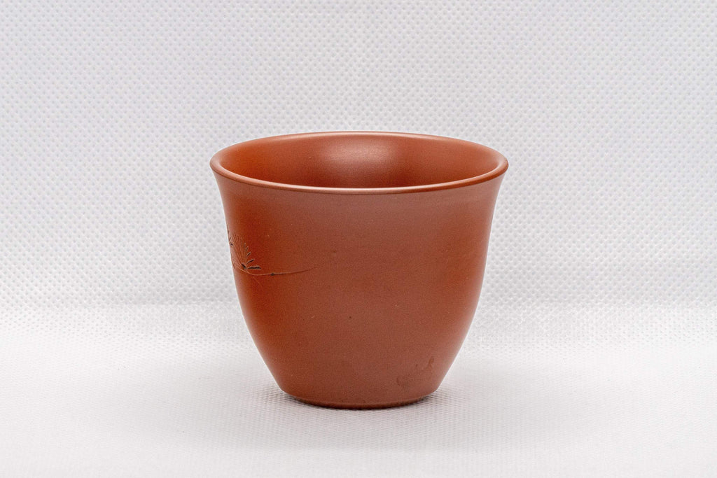 Japanese Teacup - Floral Tokoname-yaki Yunomi - 75ml