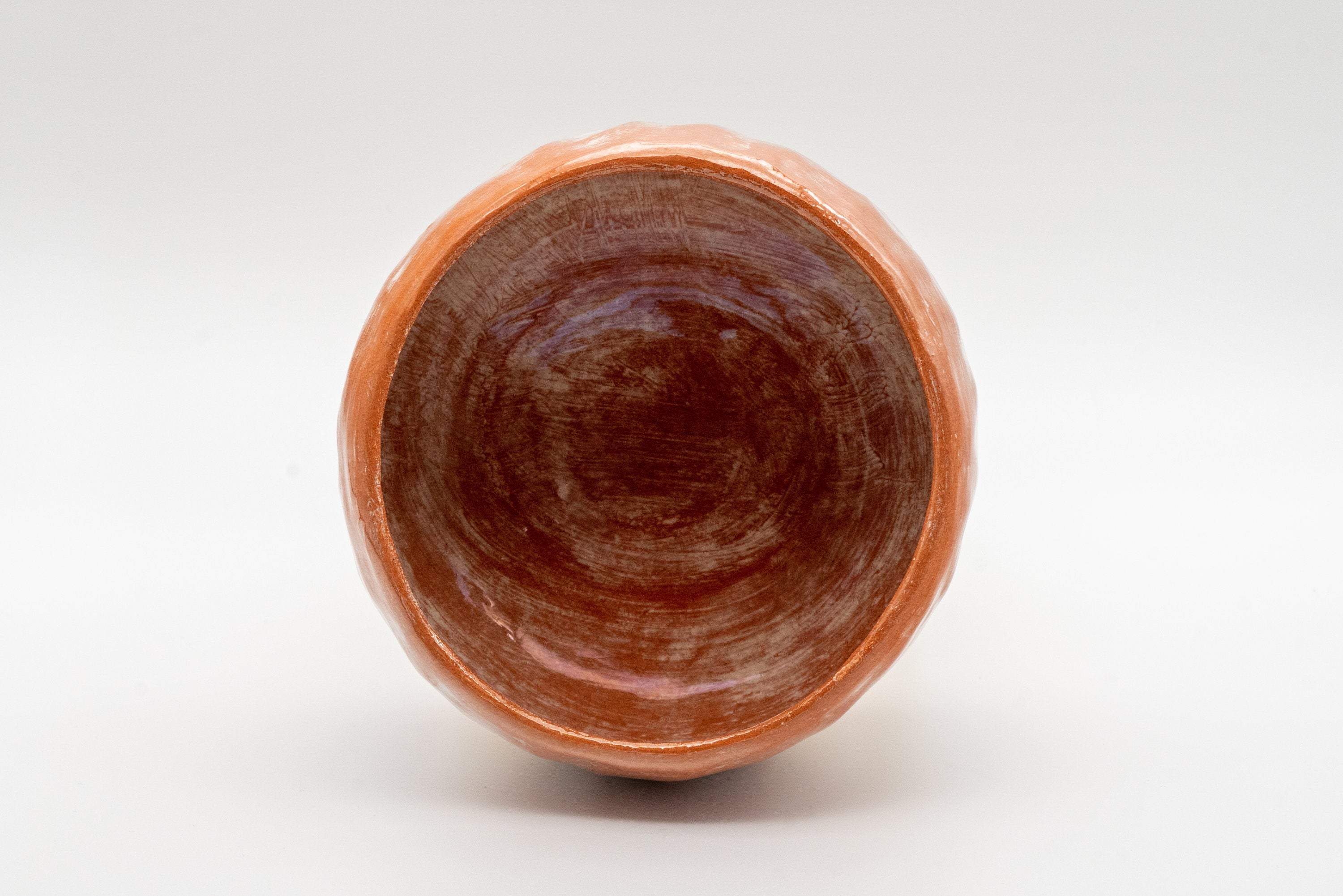 Japanese Matcha Bowl Set - Wabi-sabi Hantsutsu-gata Chawan with Bamboo Chasen Whisk and Chashaku Scoop - 450ml