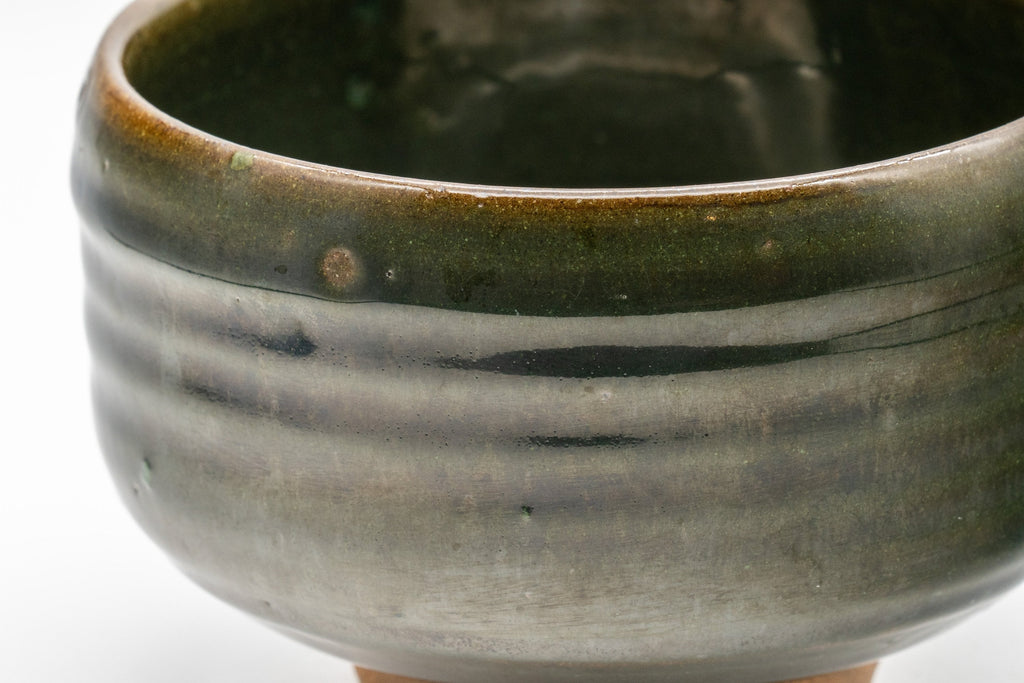 Japanese Matcha Bowl - しさい Hantsutsu-gata Chawan - 350ml