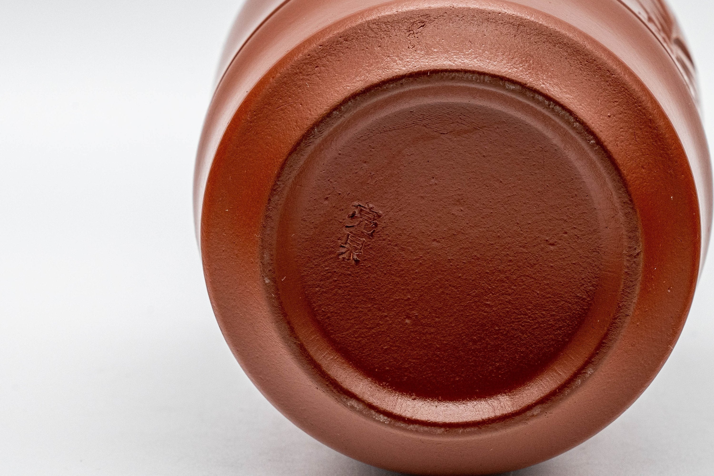 Japanese Teacups - Pair of 亮泉 朱泥 Tsutsu-gata Tokoname-yaki Yunomi - 140ml