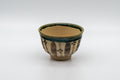 Japanese Teacup - 秀泉陶苑 Floral Wan-nari Mino-yaki Yunomi - 100ml