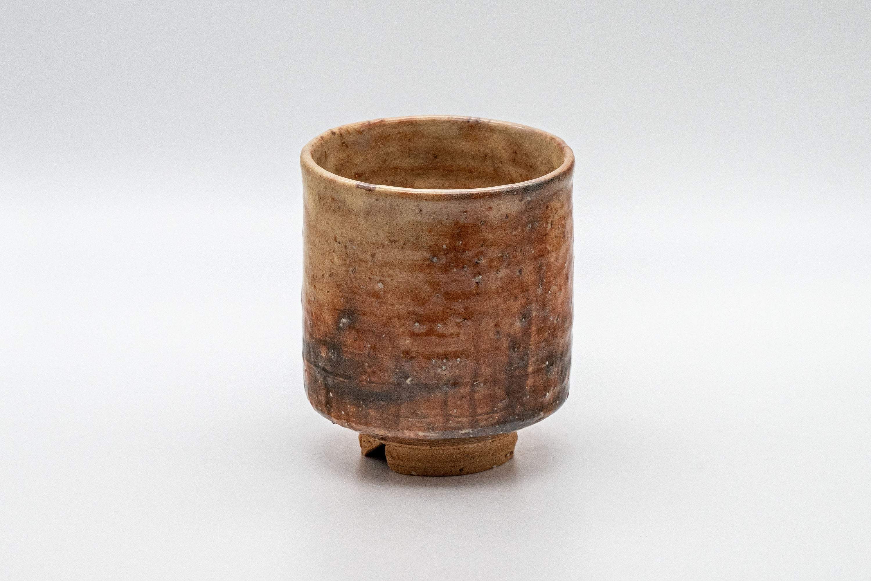 Japanese Teacup - Earthy Tsutsu-gata Yunomi - 215ml
