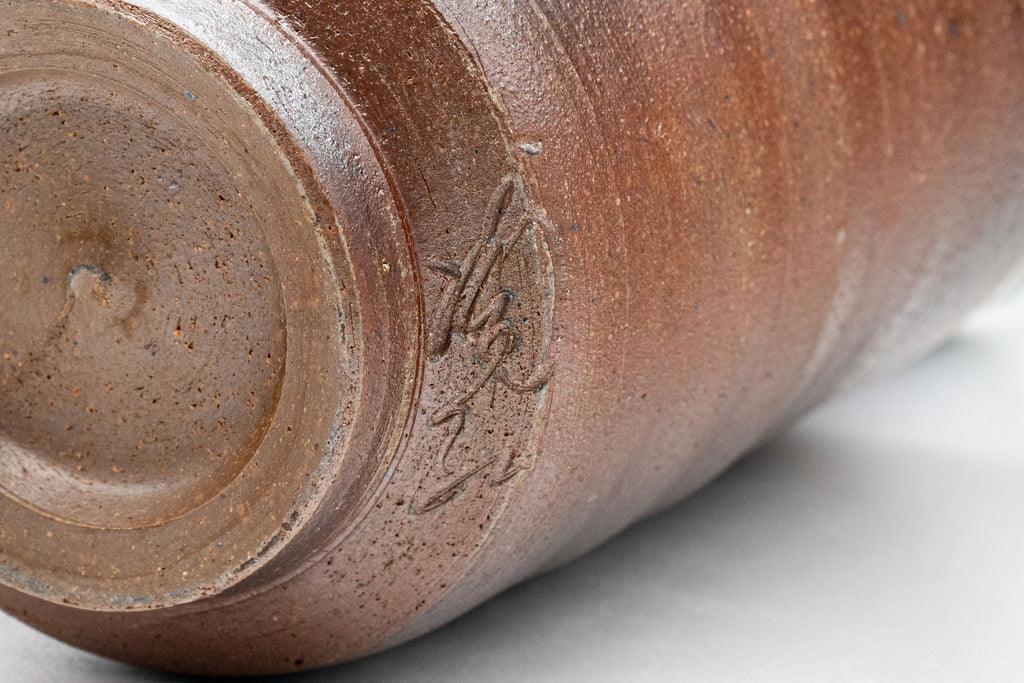 Japanese Teacup - Tsutsu-gata Bizen-yaki Yunomi - 160ml