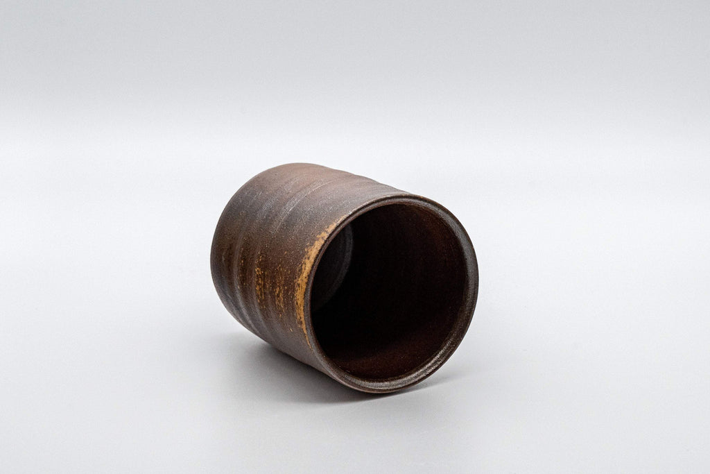 Japanese Teacup - Tsutsu-gata Bizen-yaki Yunomi - 160ml