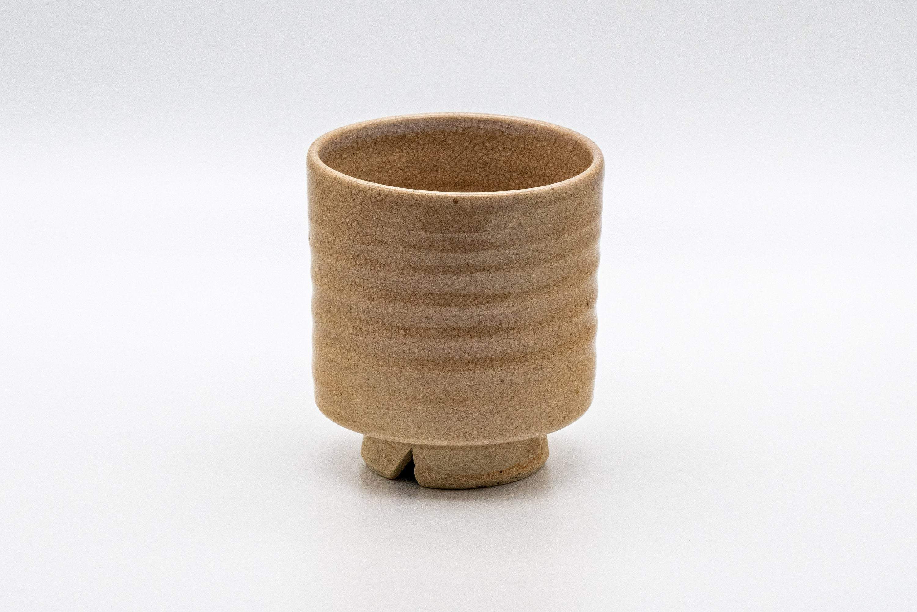 Japanese Teacup - Tsutsu-gata Hagi-yaki Yunomi - 165ml
