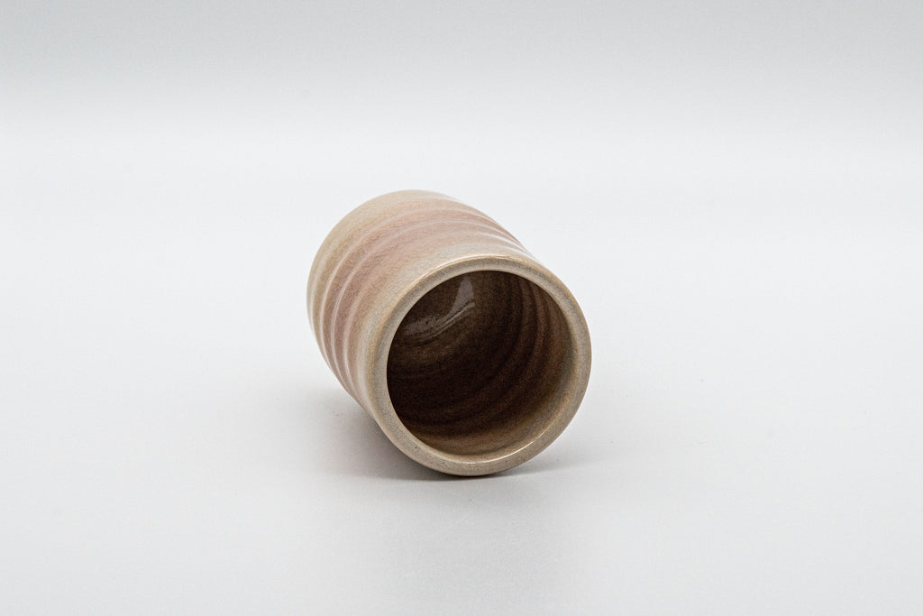 Japanese Teacup - 萩城美 Tsutsu-gata Hagi-yaki Yunomi - 90ml
