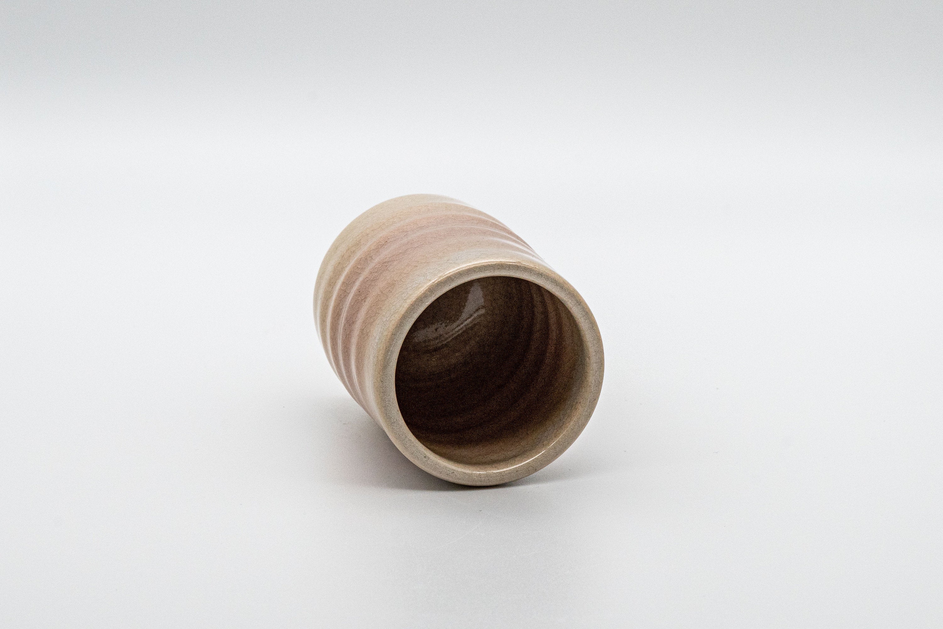 Japanese Teacup - 萩城美 Tsutsu-gata Hagi-yaki Yunomi - 90ml