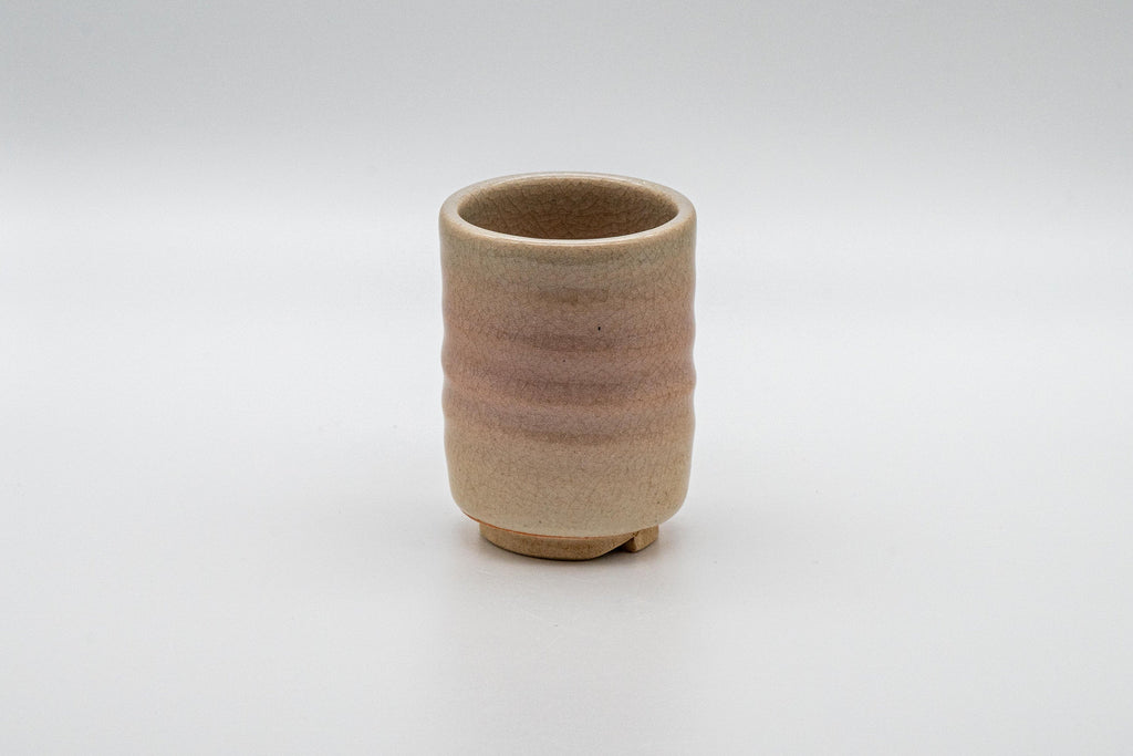Japanese Teacup - 萩城美 Tsutsu-gata Hagi-yaki Yunomi - 90ml