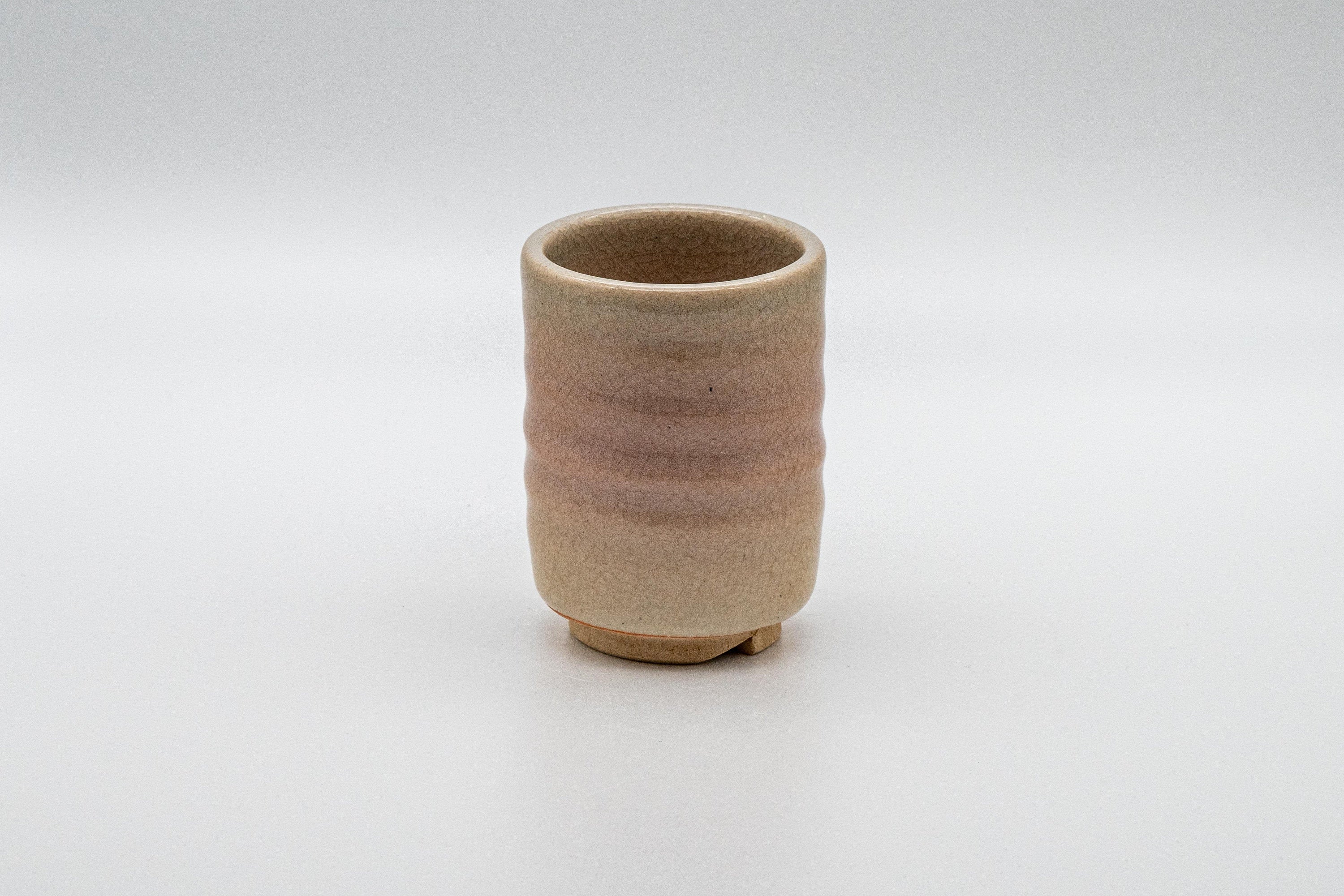 Japanese Teacup - 萩城美 Tsutsu-gata Hagi-yaki Yunomi - 90ml