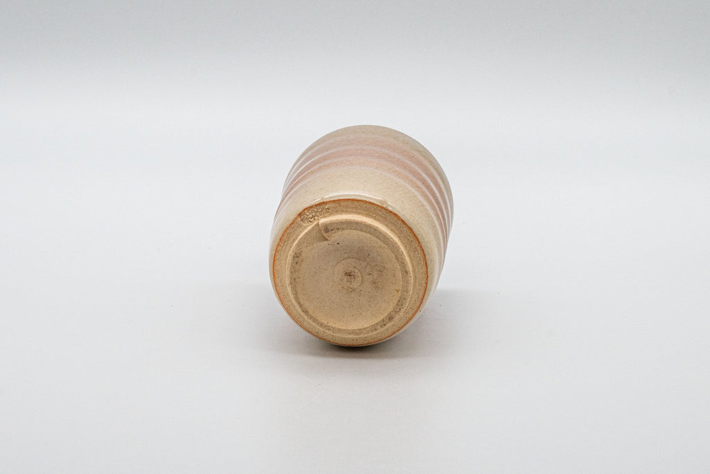Japanese Teacup - 萩城美 Tsutsu-gata Hagi-yaki Yunomi - 90ml