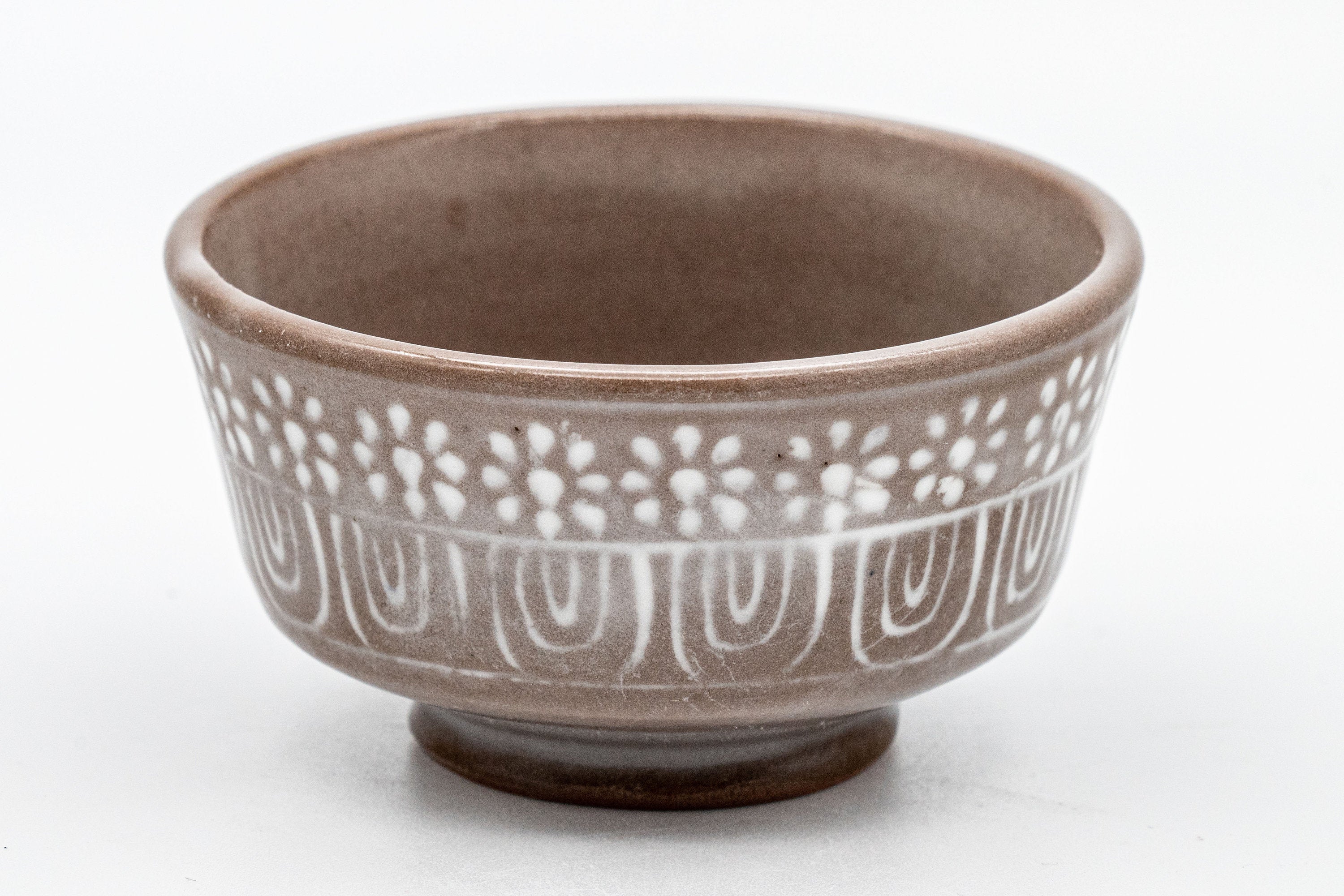 Japanese Teacup - Patterned Shallow Guinomi - 55ml