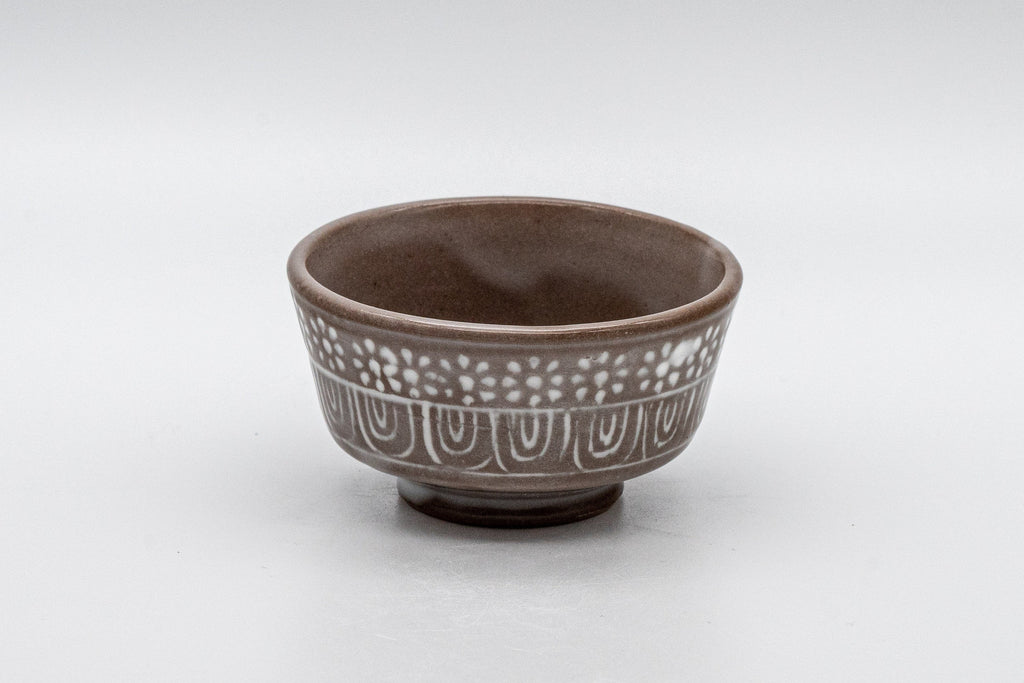 Japanese Teacup - Patterned Shallow Guinomi - 55ml