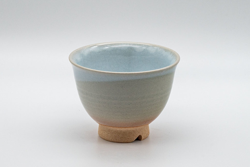 Japanese Teacup - 椿窯 天鵬山 Tsubaki Kiln Hagi-yaki Senchawan - 150ml