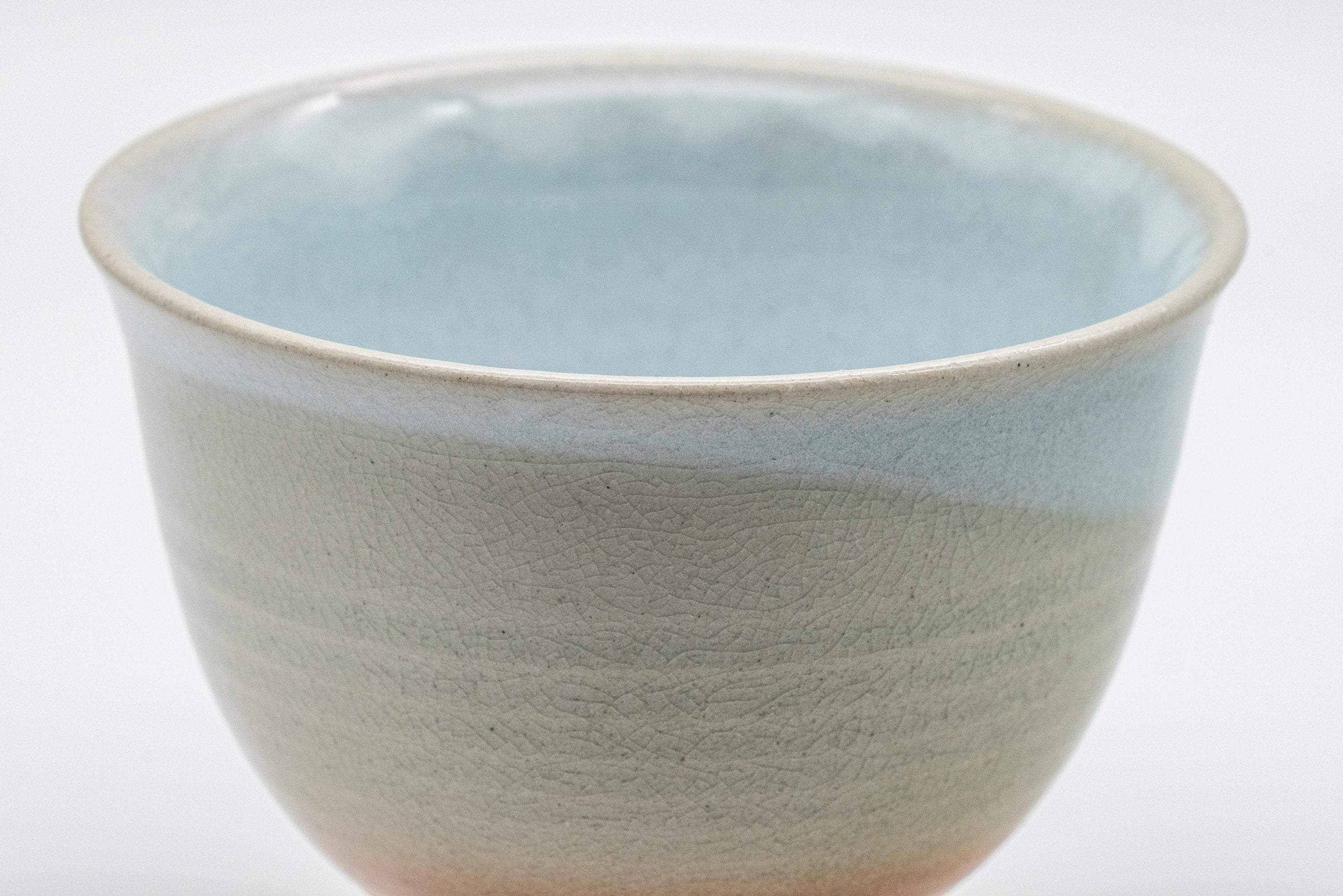 Japanese Teacup - 椿窯 天鵬山 Tsubaki Kiln Hagi-yaki Senchawan - 150ml