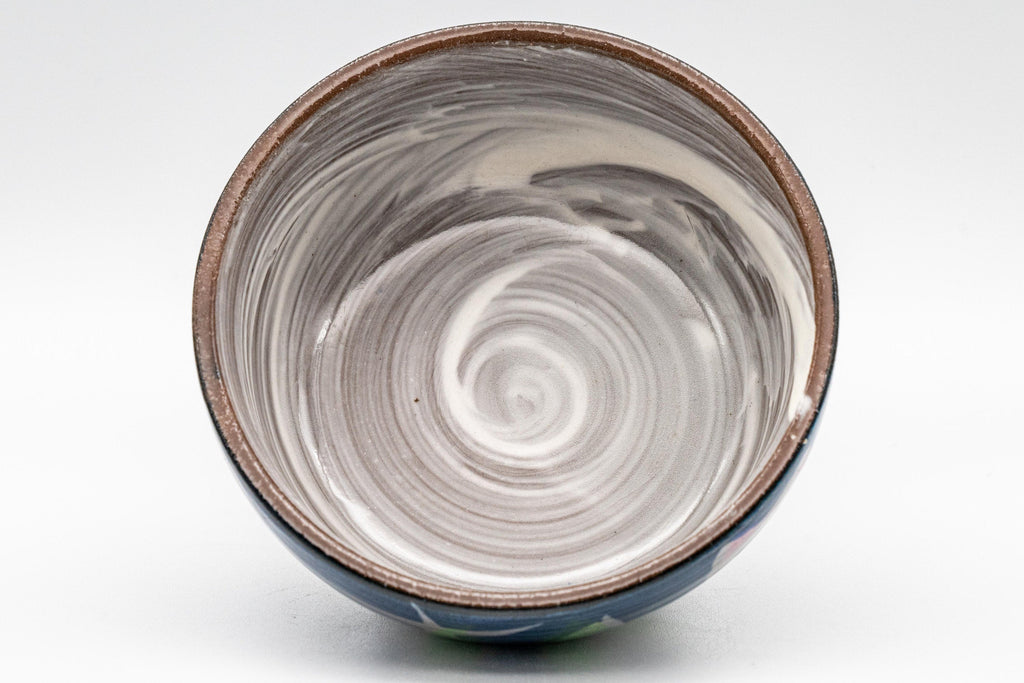 Japanese Teacups - Set of 3 Floral Yunomi - 90ml