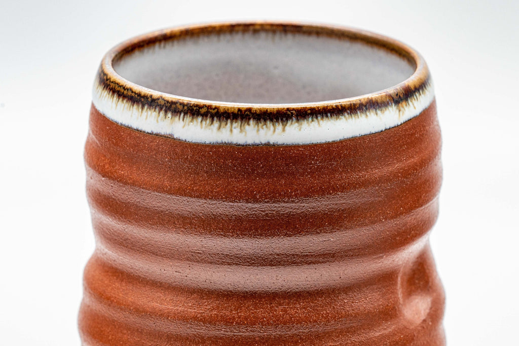 Japanese Teacups - Pair of Meoto Dojimari-gata Yunomi