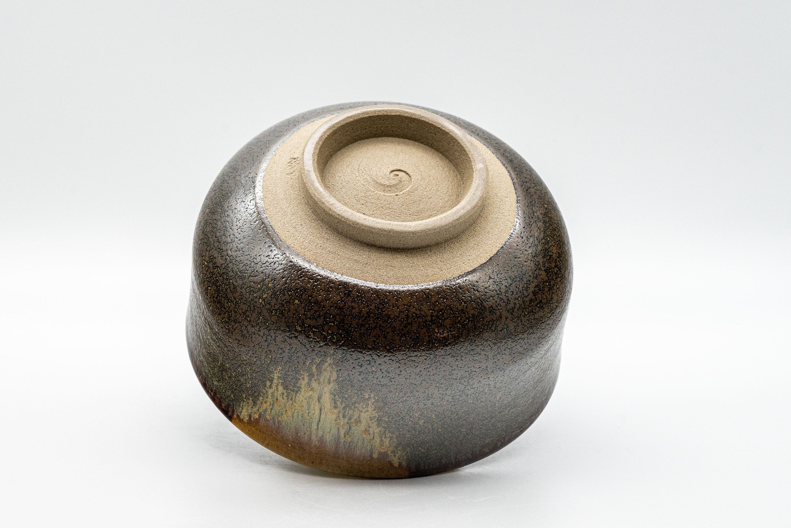Japanese Matcha Bowl - Drip Glazed Hantsutsu-gata Chawan - 500ml