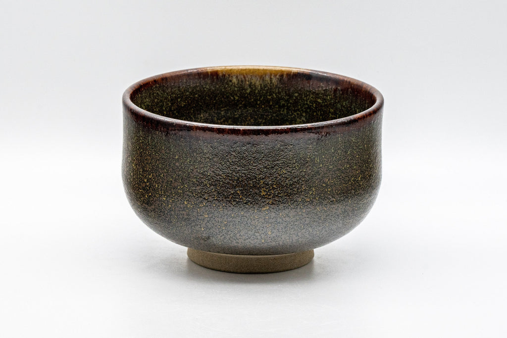 Japanese Matcha Bowl - Drip Glazed Hantsutsu-gata Chawan - 500ml