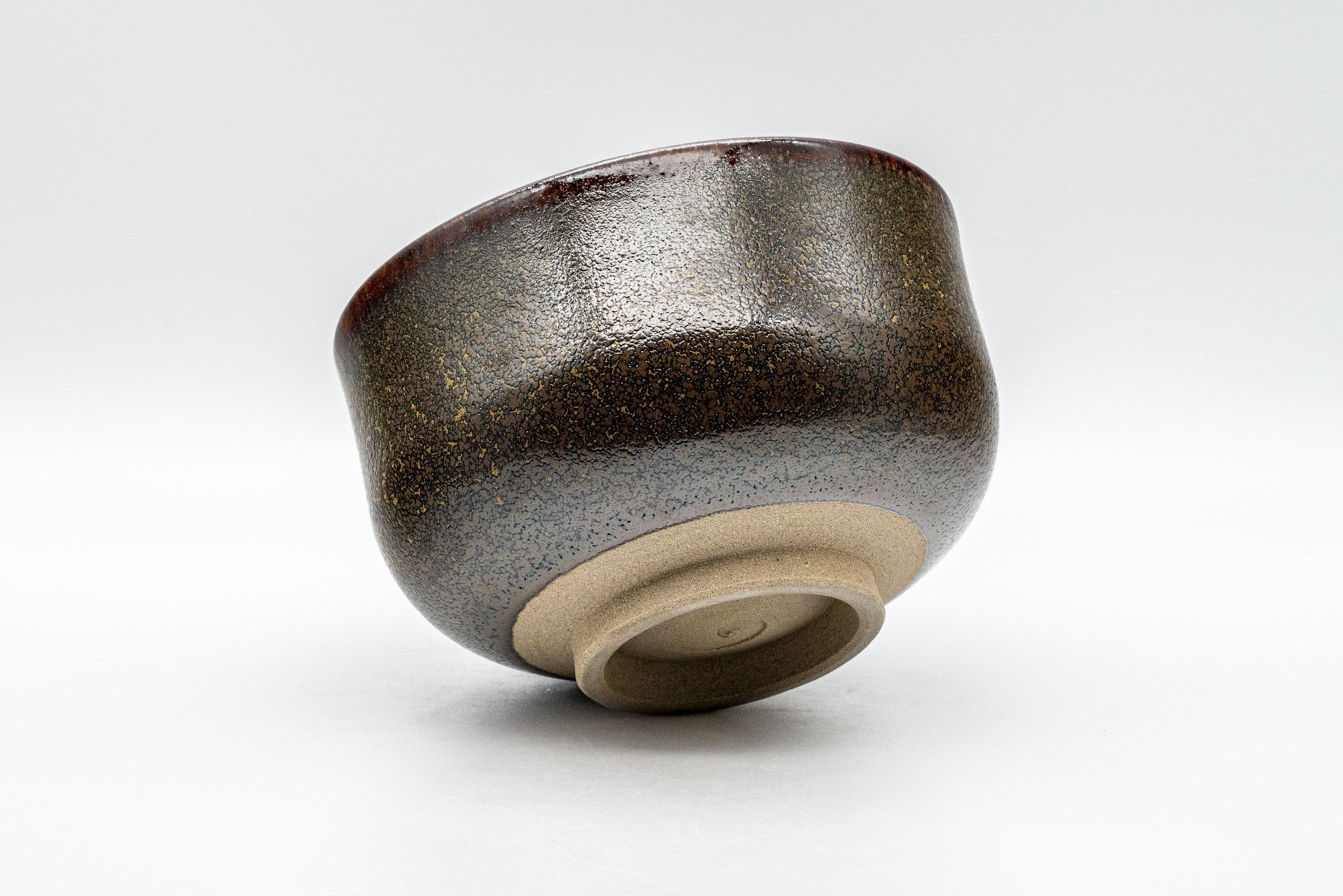 Japanese Matcha Bowl - Drip Glazed Hantsutsu-gata Chawan - 500ml