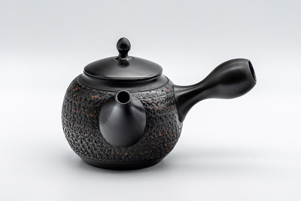 Japanese Kyusu - 加藤忠臣 Tadaomi Kato 香臣窯 Koushin Kiln Kurodei Tokoname-yaki Debeso Teapot - 250ml