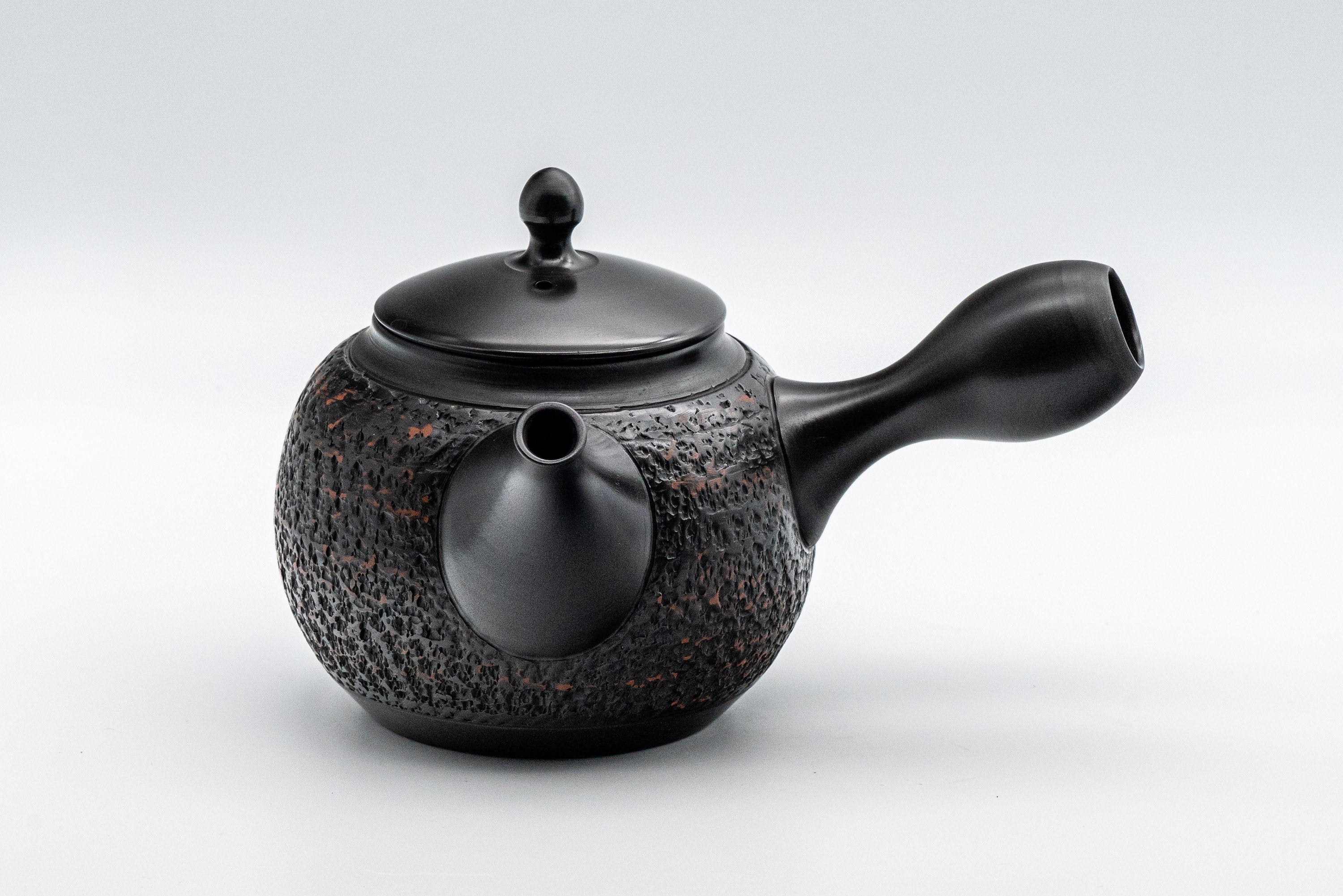 Japanese Kyusu - 加藤忠臣 Tadaomi Kato 香臣窯 Koushin Kiln Kurodei Tokoname-yaki Debeso Teapot - 250ml