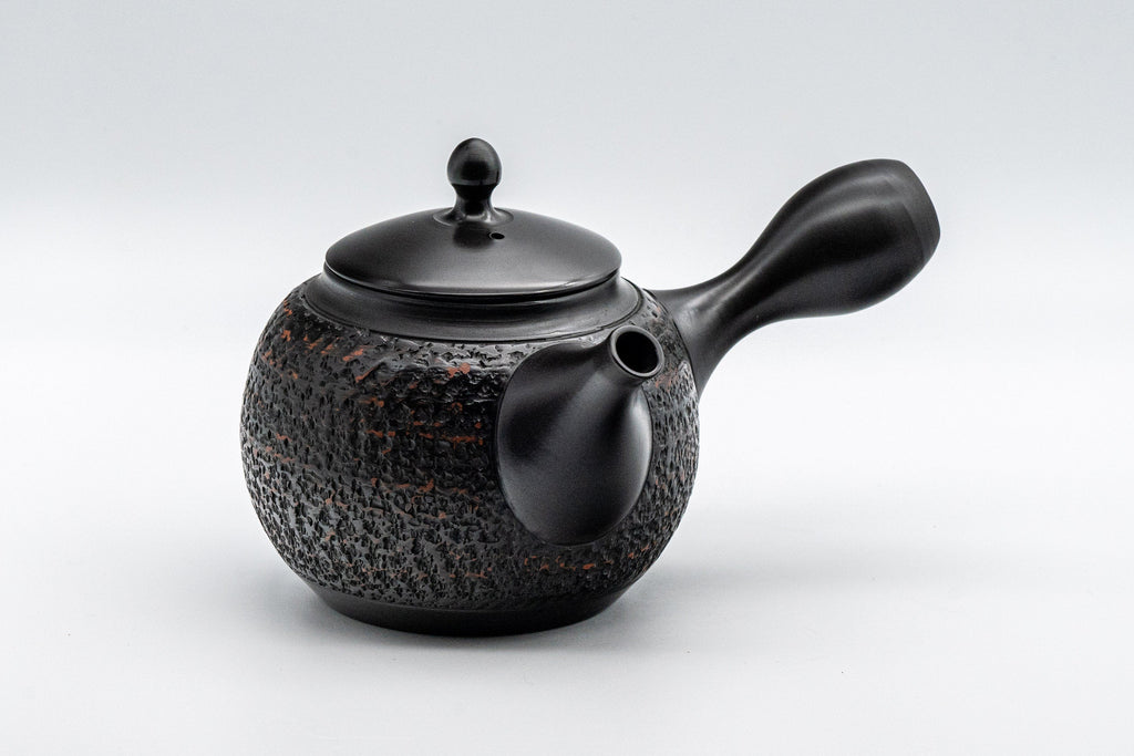 Japanese Kyusu - 加藤忠臣 Tadaomi Kato 香臣窯 Koushin Kiln Kurodei Tokoname-yaki Debeso Teapot - 250ml