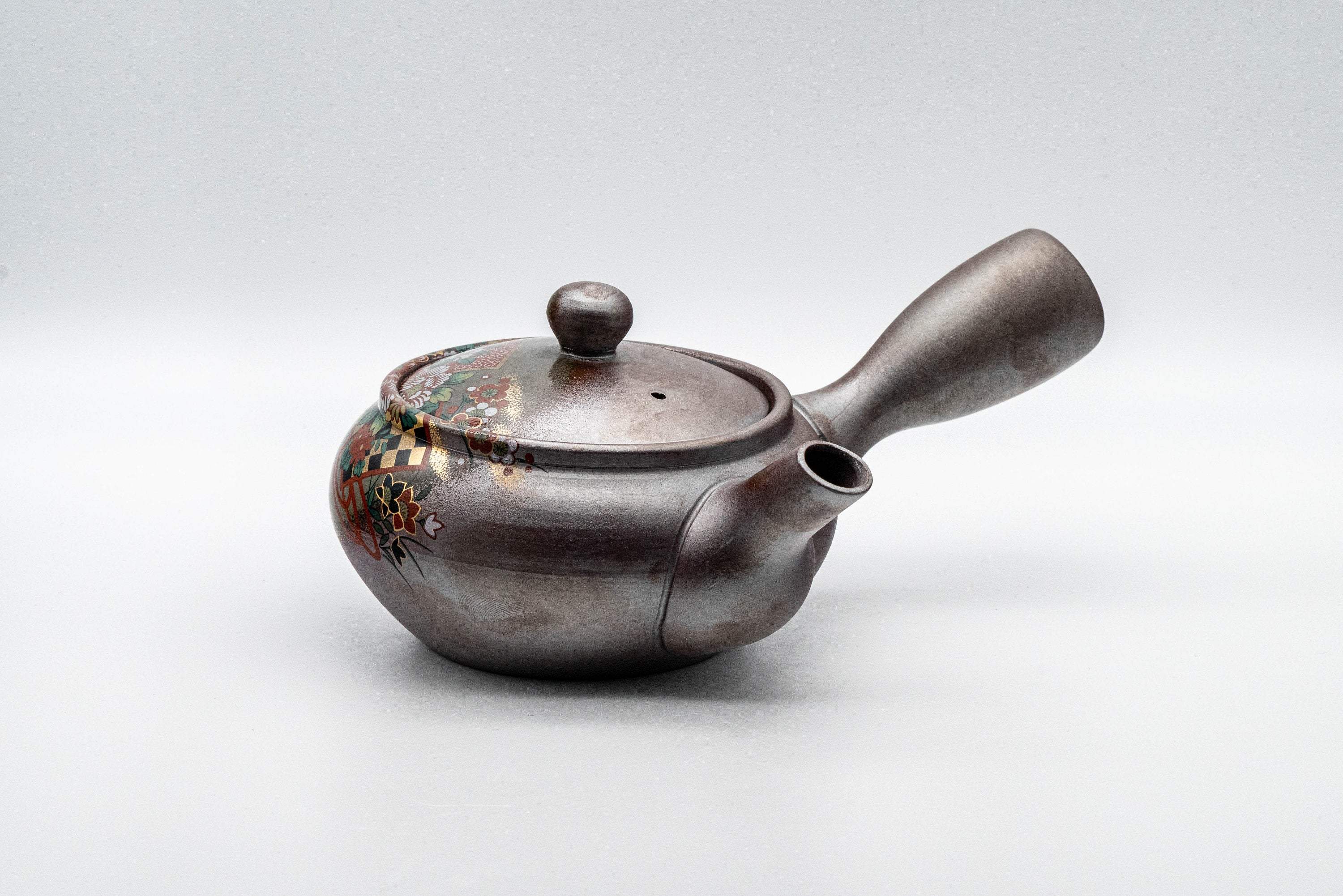 Japanese Kyusu - 阿久津 Banko-yaki Nozomi-style Teapot - 330ml