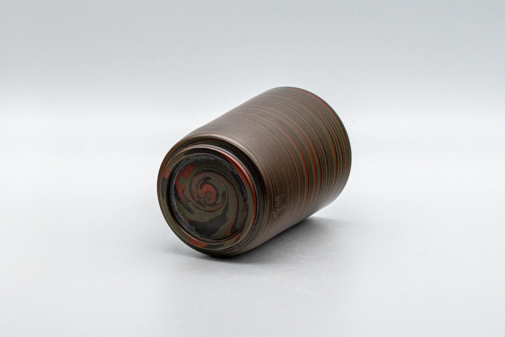 Japanese Teacup - 雲仙窯 Unzen Kiln Nerikomi Tokoname-yaki Yunomi - 180ml