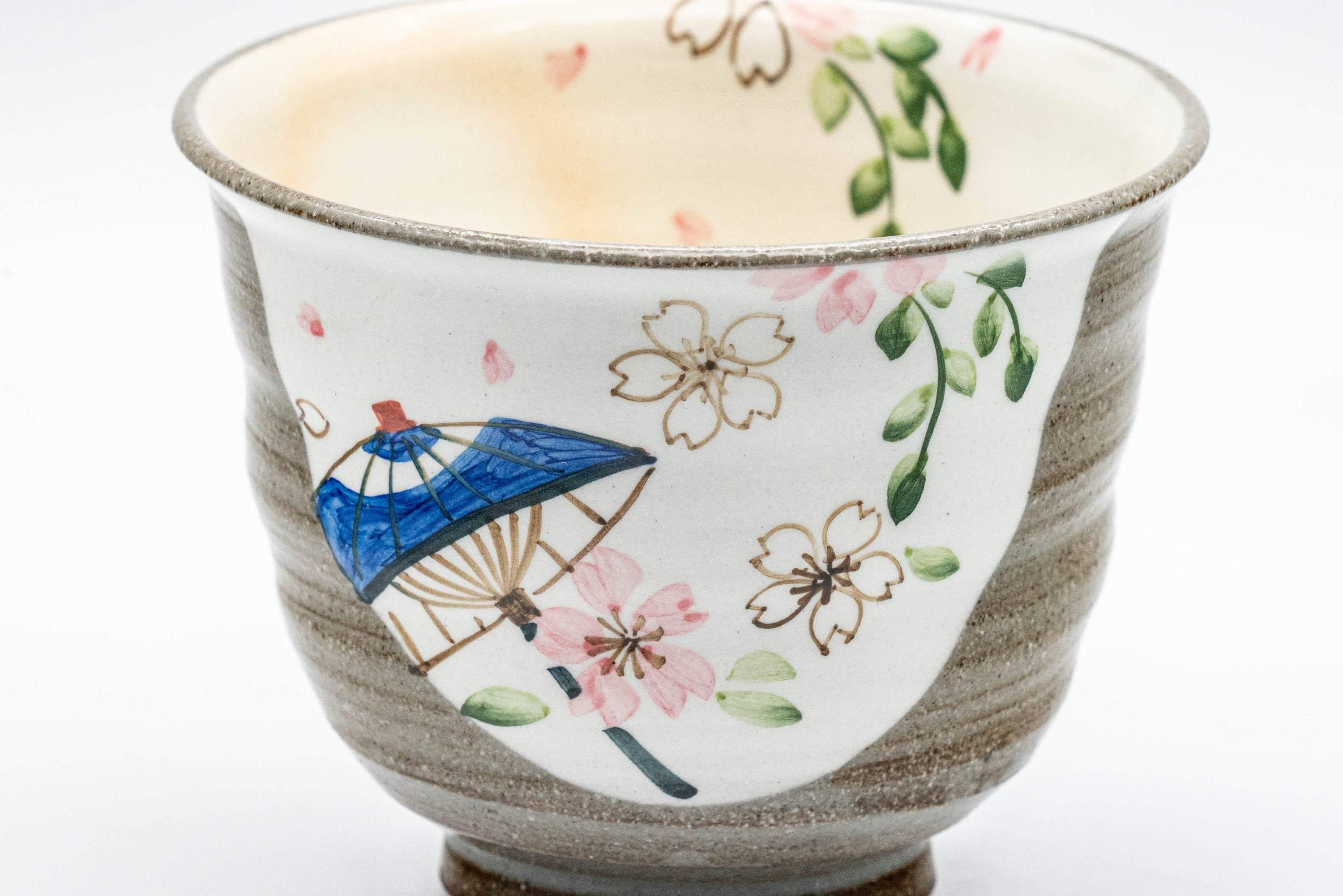 Japanese Teacup - Sakura Cherry Blossoms Yunomi - 220ml