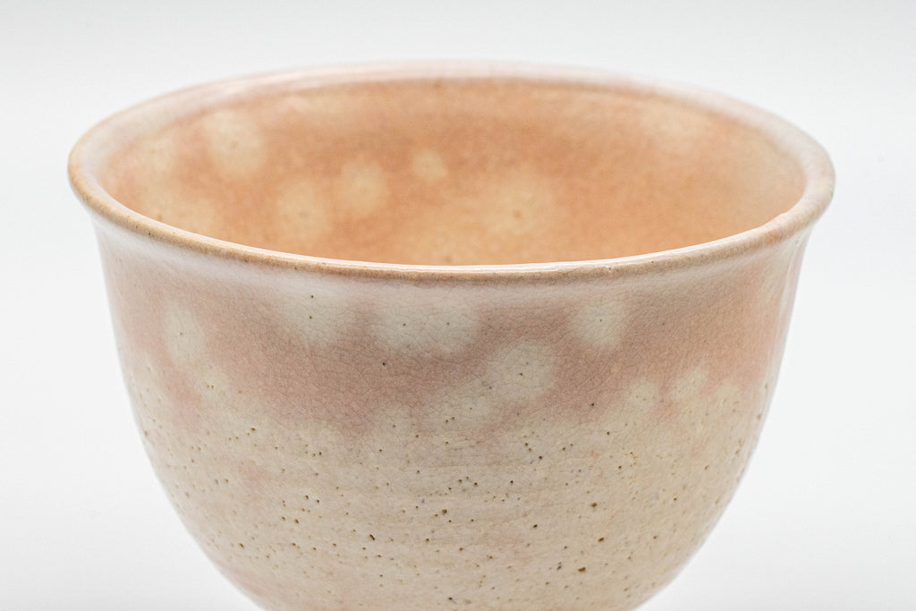 Japanese Teacups - Set of 3 Gohonte Hagi-yaki Yunomi - 140ml
