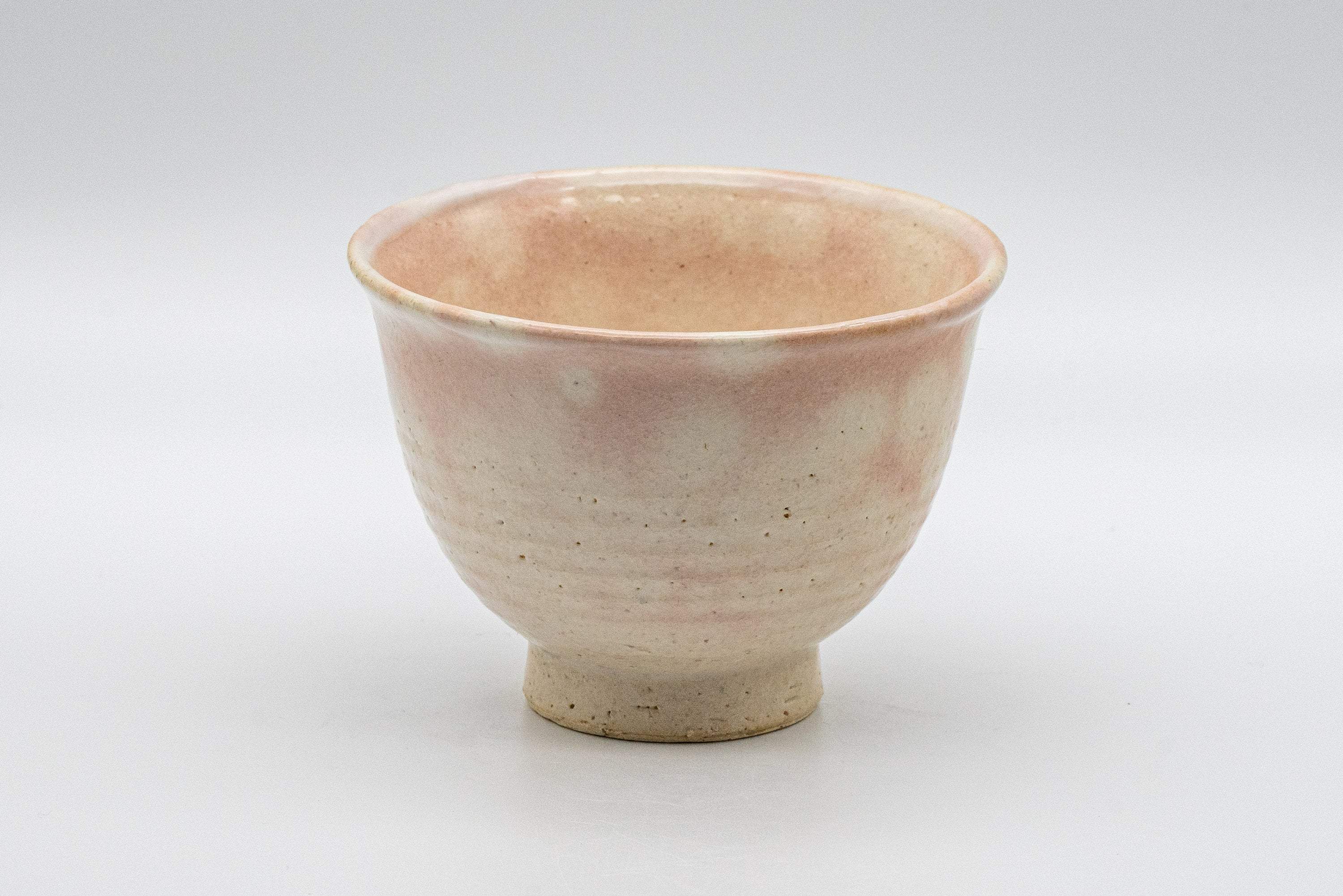 Japanese Teacup - Tsubaki Kiln 椿窯 天鵬山 - Gohonte Hagi-yaki Yunomi - 130ml