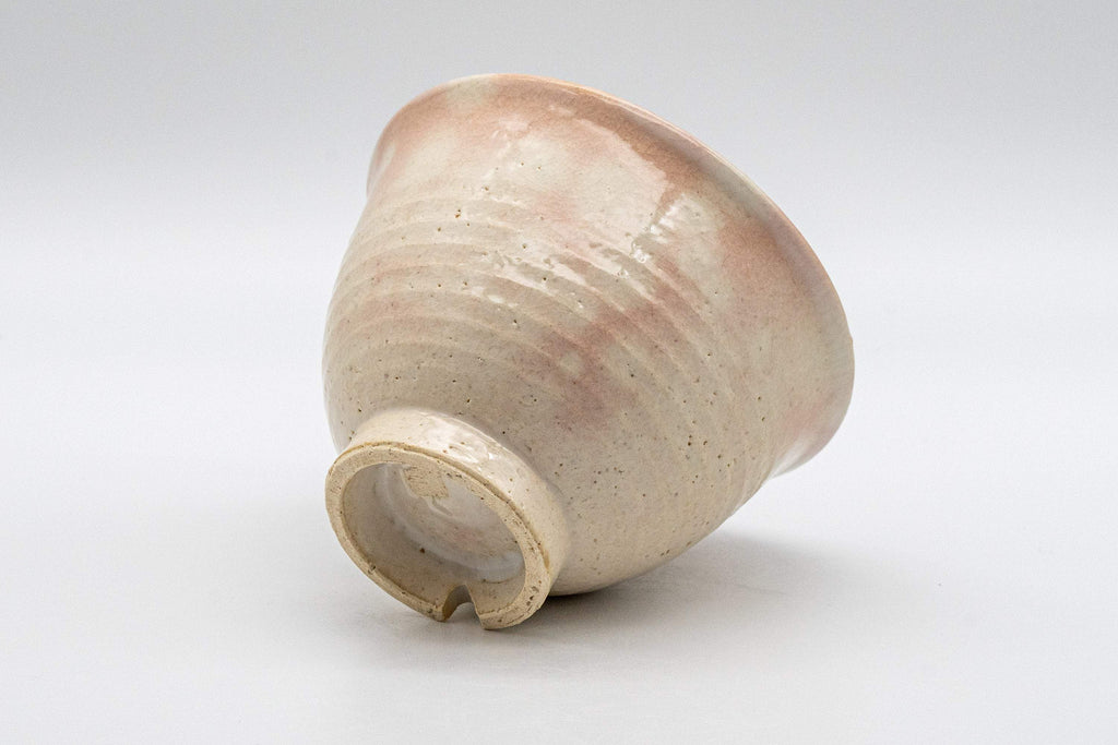 Japanese Teacup - Tsubaki Kiln 椿窯 天鵬山 - Gohonte Hagi-yaki Yunomi - 130ml
